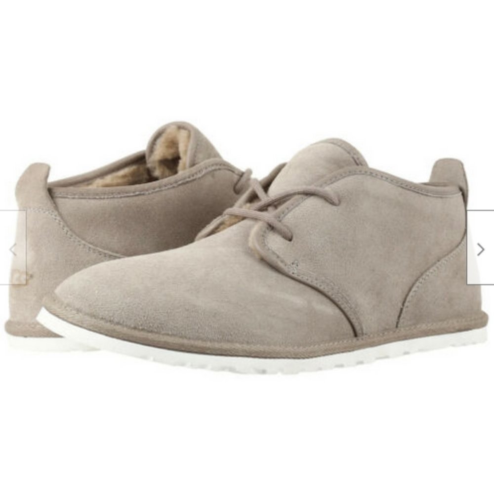 New Ugg Maksim Chukka Brindle Taupe Suede Ankle Boots Men’s 18